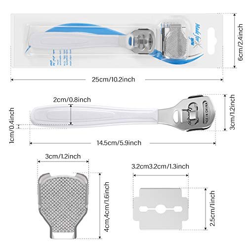 Callus Shaver Sets Include 10 Replacement Callus Shavers Foot Care