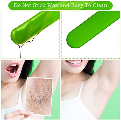 Hair Removal Sticks Orange Reusable Wax Sticks Body Use Silicone Wax  Spatulas