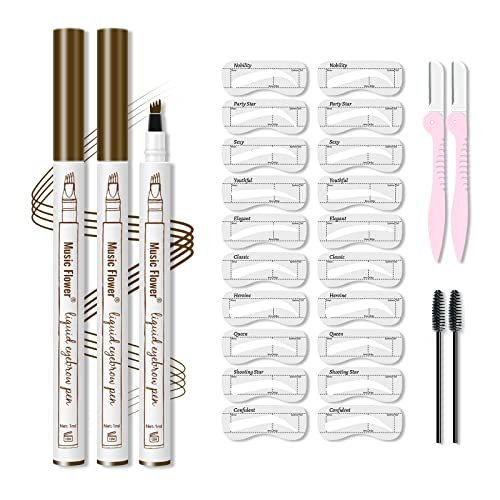Eyebrow Tattoo Pen 2 Pack Micro Ink Brow Pen 4 Points Eyebrown Pencil  LongLasting Waterproof Eyebrow Pen Creates Daily Natural Brows Makeup  Effortlessly Maroon 01 price in Egypt  Amazon Egypt  kanbkam