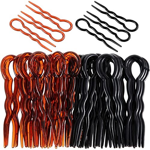 48 Pieces Plastic U Shaped Hair Pins Lady Style Grip Hair Pins Fast Spiral  Hair Grip for Women Girls Hairstyle Accessories - Shop Imported Products  from USA to India Online - iBhejo