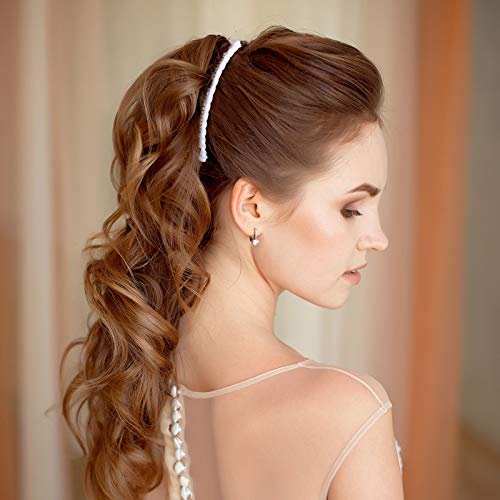 18 Pcs Pearl Hair Clips Large Hair Clips Barrette Hair for Women