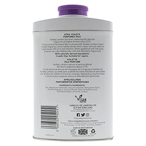 Yardley april discount violets talcum powder