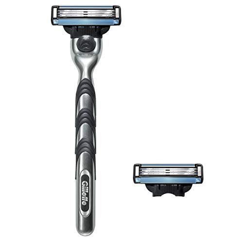 Gillette Mach3 Razor for Men, 1 Razor Handle + 1 Blade Refill