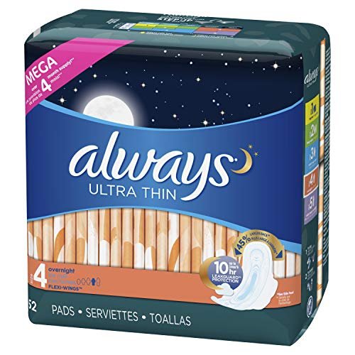  Always Pads Size 3 Maxi 26 Count Xtra Long Super (Pack