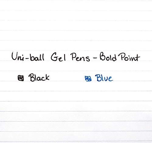 Uniball Gel Pens, 207 Signo Gel with 1.0Mm Bold Point, 12 Count