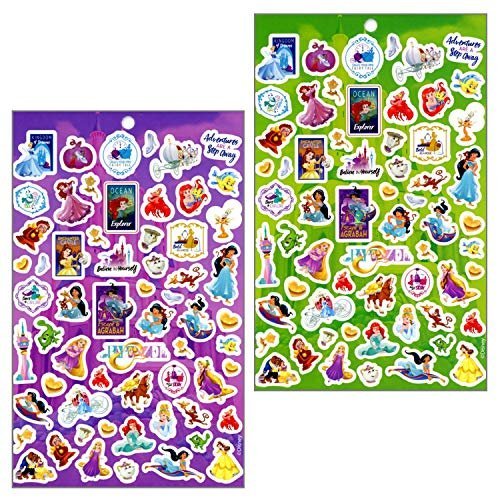 Disney Princess Sticker Pad Over 200 Stickers Imported Products from