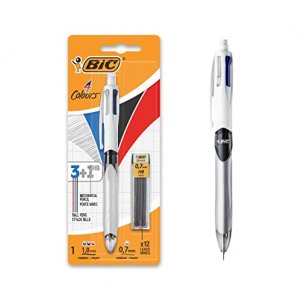 Bic 4-Color Ball Pen - Medium Point - 1.0Mm - Assorted Ink - 3-Count -  Imported Products from USA - iBhejo