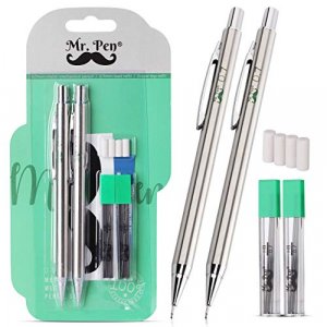 Mr. Pen- Mechanical Pencil, Metal, 0.7mm, Drafting Pencil, Metal Mechanical  Pencils, 0.7 Mechanical Pencils, Metal Pencil, Drawing Pencil, Mechanical  Pencil Pack, Drawing Mechanical Pencils 