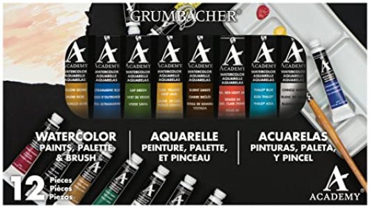U.S. Art Supply Professional 24 Color Set of Outdoor Acrylic Paint in 2 Ounce Bottles, Plus A 7-Piece Brush Kit - Vivid Colors for Artists, Students