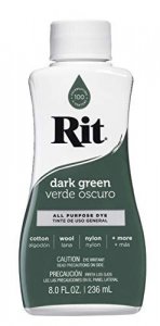 Rit Dye Liquid Fabric Dye, 8-Ounce, Dark Green