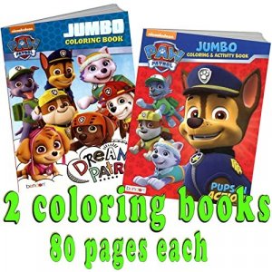 Paw Patrol Coloring Books - 2 Pack