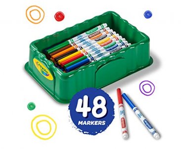 Crayola Watercolor Set with Brush, At Home Crafts for Kids, 8 Count  (53-1508)