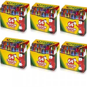 Crayola upc 52-0048 Crayons Assorted Colors 48 Count, Pack of 3