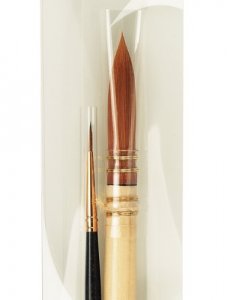 da Vinci Student Series 3502 Universal Student/Beginner Paint Brush Set,  Synthetic with Lacquered Handle, 5 Brushes