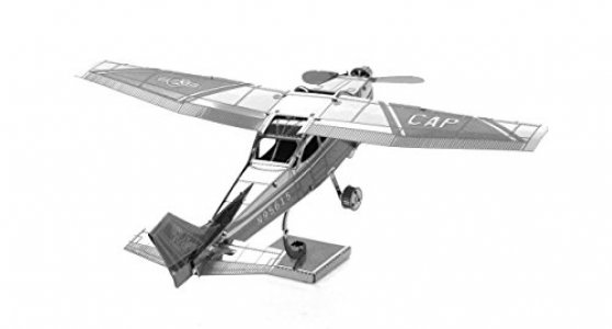 Metal Earth Fascinations Cessna 172 Airplane 3D Metal Model Kit