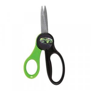 Fiskars 114300-1022 Back to School Supplies Kids Scissors Magic Morph Pointed-tip, 5 Inch, T-Rex