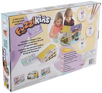 Fuzzikins Cottontail Cottage Craft Pop-Up Book Playset