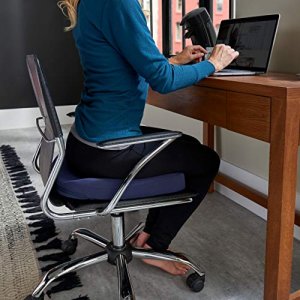 Tempur-Pedic Seat Cushion, One Size, Dark Navy Blue