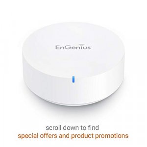 EnGenius Whole Home Mesh WiFi System Dual Band AC1300 Whole-Home Mesh Network, , up to 1500 sq. ft. coverage High Performance WiFi Router (ESR530)