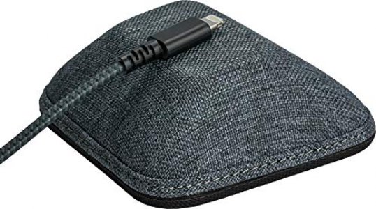 Smartish Cable Wrangler - Magnetic Cable Manager & Cord Organizer for Desk or Nightstand (Silk) - No. 2 Pencil Gray