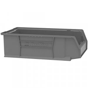 Akro-Mils ShelfMax 6 Inch Heavy-Duty Plastic Shelf Bin