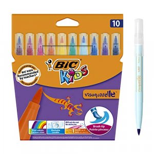  PuTwo Set of 10 Marker pens Coloured Pencils DIY for Photo  Scrapbook Album use, Multicolor, 10 Count