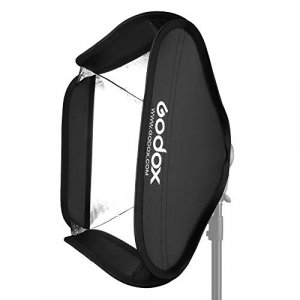 GODOX 80x80cm Softbox Bag Kit for Camera Studio Flash fit Bowens Elinchrom Mount
