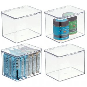 Zulay 4 Pack Clear Refrigerator Organizer Bins - Large, 4 - Fred Meyer
