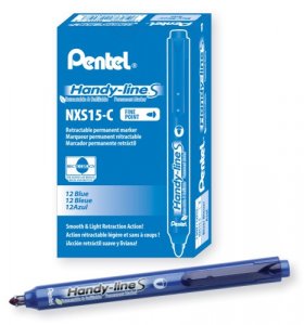 Paint Markers, Medium Bullet Point, Assorted Ink (DEFGKNPSV) 9-Pk — Pentel  of America, Ltd.