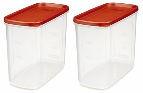 Rubbermaid Modular Food Storage Container, 10 Cup, Racer Red 1776471