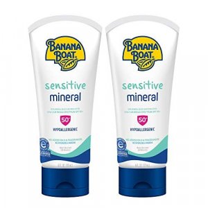 Banana Boat Banana Boat Simply Protect Sensitive Reef Friendly Sunscreen Lotion Broad Spectrum Spf 50 25% Fewer Ingredients 9 Ozs - Pack 2 2 count