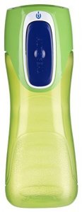 Contigo Autoseal Trekker Kids Water Bottles, 14 Oz, Granny Smith & Nautical, 2-Pack