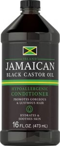 Jamaican Black Castor Oil 16oz | Hair Eyelashes & Eyebrows | All Natural Hypoallergenic Conditioner