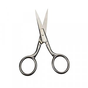 Motanar Professional Grooming Scissors for Personal Care Facial Hair Removal and Ear Nose Eyebrow Trimming Stainless Steel Fine Straight Tip Scissors