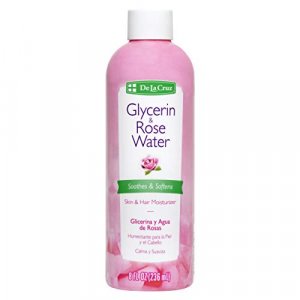 De La Cruz Glycerin & Rose Water Skin Moisturizer - 8 fl oz bottle