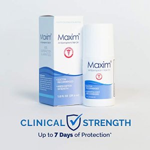 Maxim Clinical Strength Antiperspirant & Deodorant for Women and Men | Up to 7 Days Protection (1 Pack)