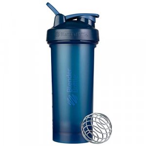 BlenderBottle Classic V2 Shaker Bottle Perfect for Protein Shakes and Pre Workout, 28-Ounce, Navy