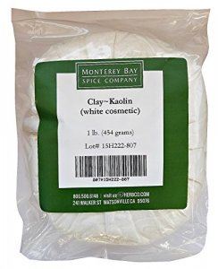 KAOLIN CLAY White Cosmetic NATURAL POWDER 1 LB Facial Mask Spot Treatments (1 -16 oz Bag)