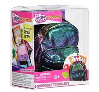 Real Littles Backpacks! One Backpack with 6 Surprises to Collect! Colors are Vary
