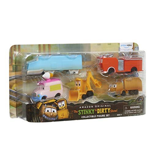 The Stinky & Dirty Show 5 Piece Collectible Figure Set