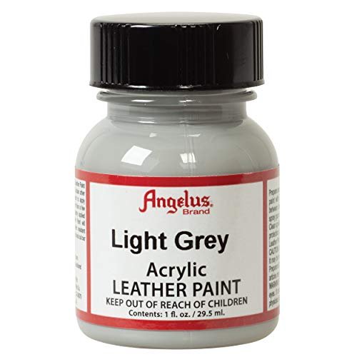 Angelus Brand Acrylic Leather Paint Waterproof - Light Grey Color