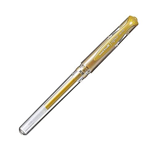 Uni-Ball Signo UM-153 Broad Point Gel Impact Pen, 1.0mm, White