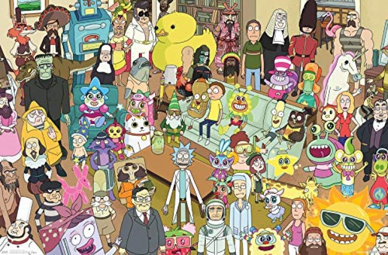 Rick And Morty - Cover Wall Poster, 22.375 x 34