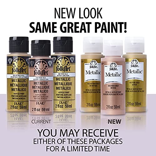 Folkart K659 Paint Acrylic Metallic Pearl 2Oz, 2 Fl Oz (Pack Of 1) -  Imported Products from USA - iBhejo