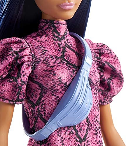 Barbie fashionista blue discount hair