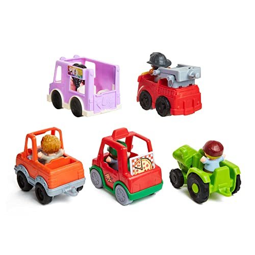 Fisher-Price Little People Toddler Playset with Figures & Toy Car