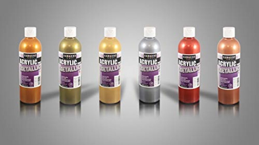 Sargent Art 16oz Metallic Acrylic Paint, Copper - Imported Products from  USA - iBhejo