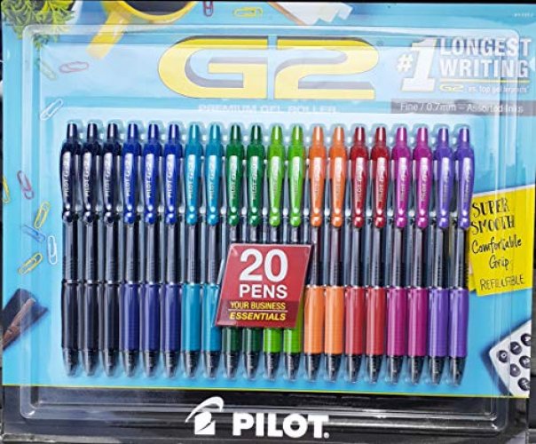  PILOT Pen G2 Assorted Premium Gel Ink Pens