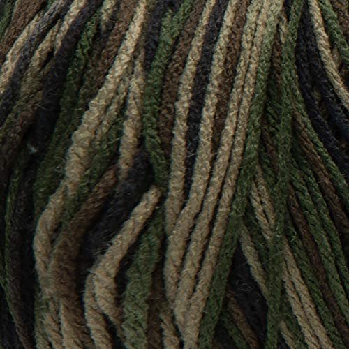 RED HEART Super Saver Jumbo Yarn, Camouflage - Imported Products