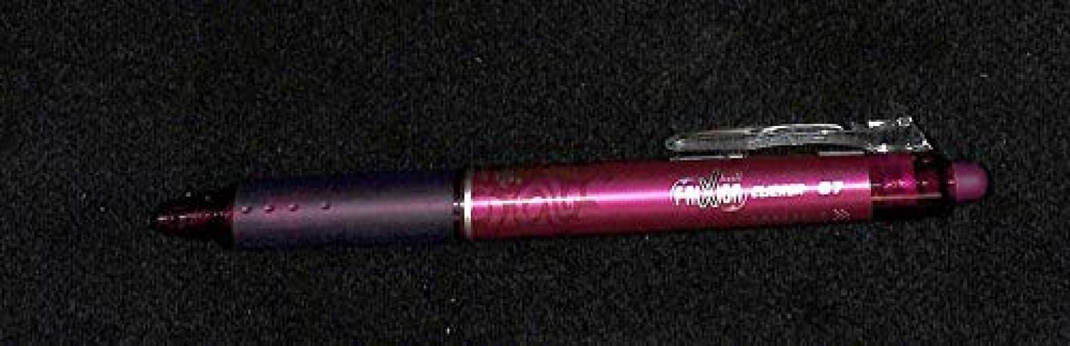 Pilot FriXion Clicker Erasable Ballpoint Pen - Pink